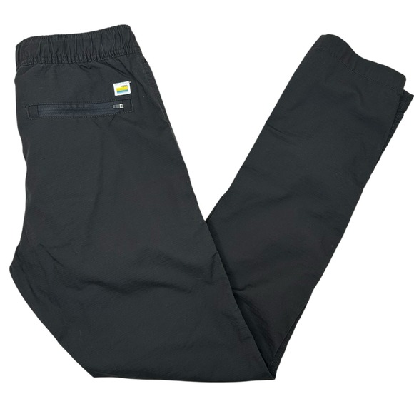 Vuori Men's Small Ripstop Technical Pants Grey Hiking Travel Zip Pocket - Picture 1 of 8